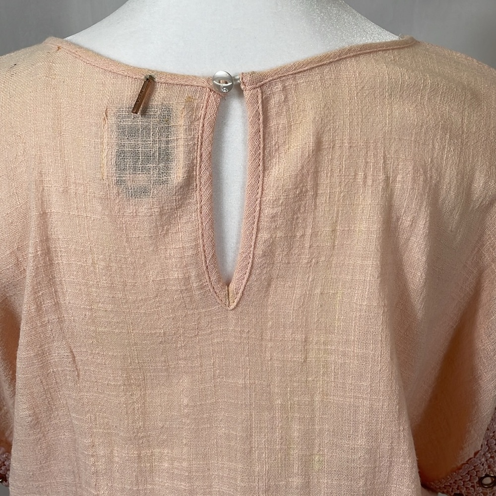 MISA Los Angelos Dress S Layered Look 87% Cotton 13% Rayon Some Wear - Picture 11 of 16